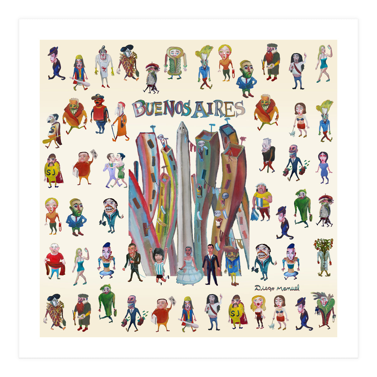 Gente De Buenos Aires (Print Only)