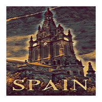 Gothic church in Spain (Print Only)