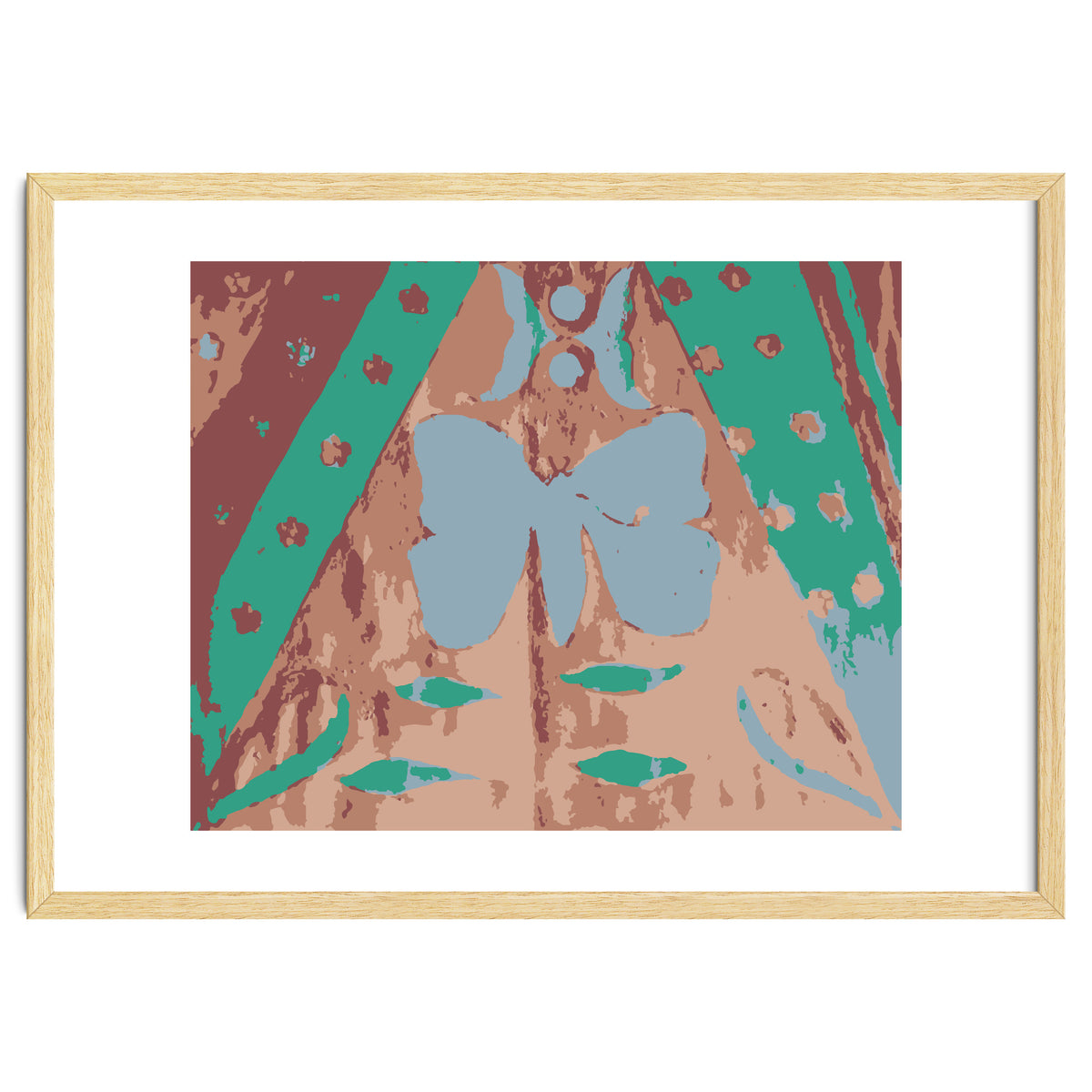 Butterfly Flower Array Art