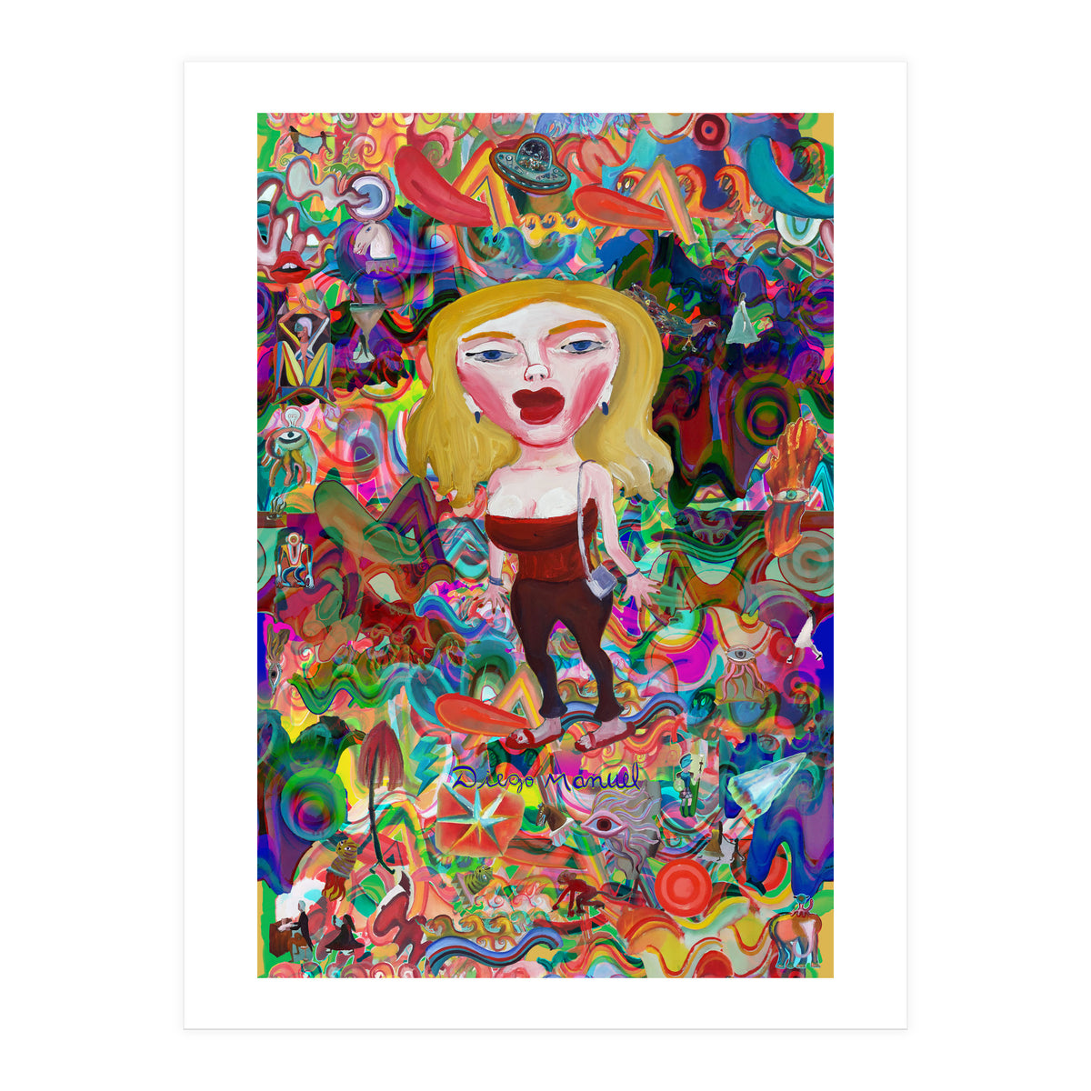 Graffitis 2021 Tapiz 51 (Print Only)