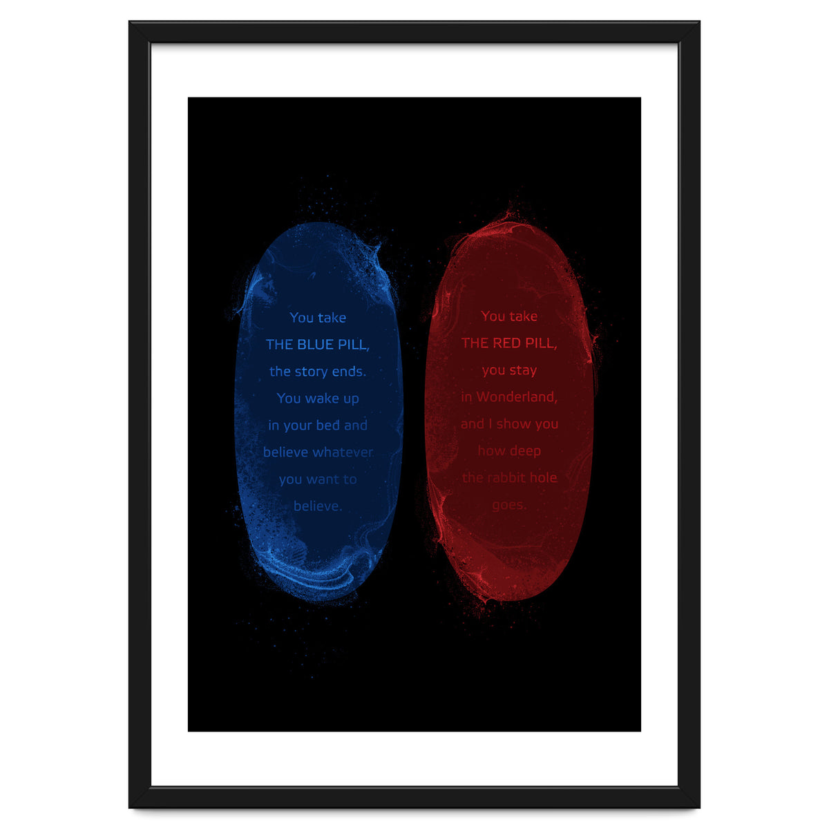 Red Blue Pills The Matrix