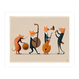 Cats Playing Jazz (Print Only) thumbnail