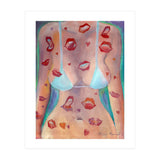 Torso Femenino Con Besos (Print Only) thumbnail
