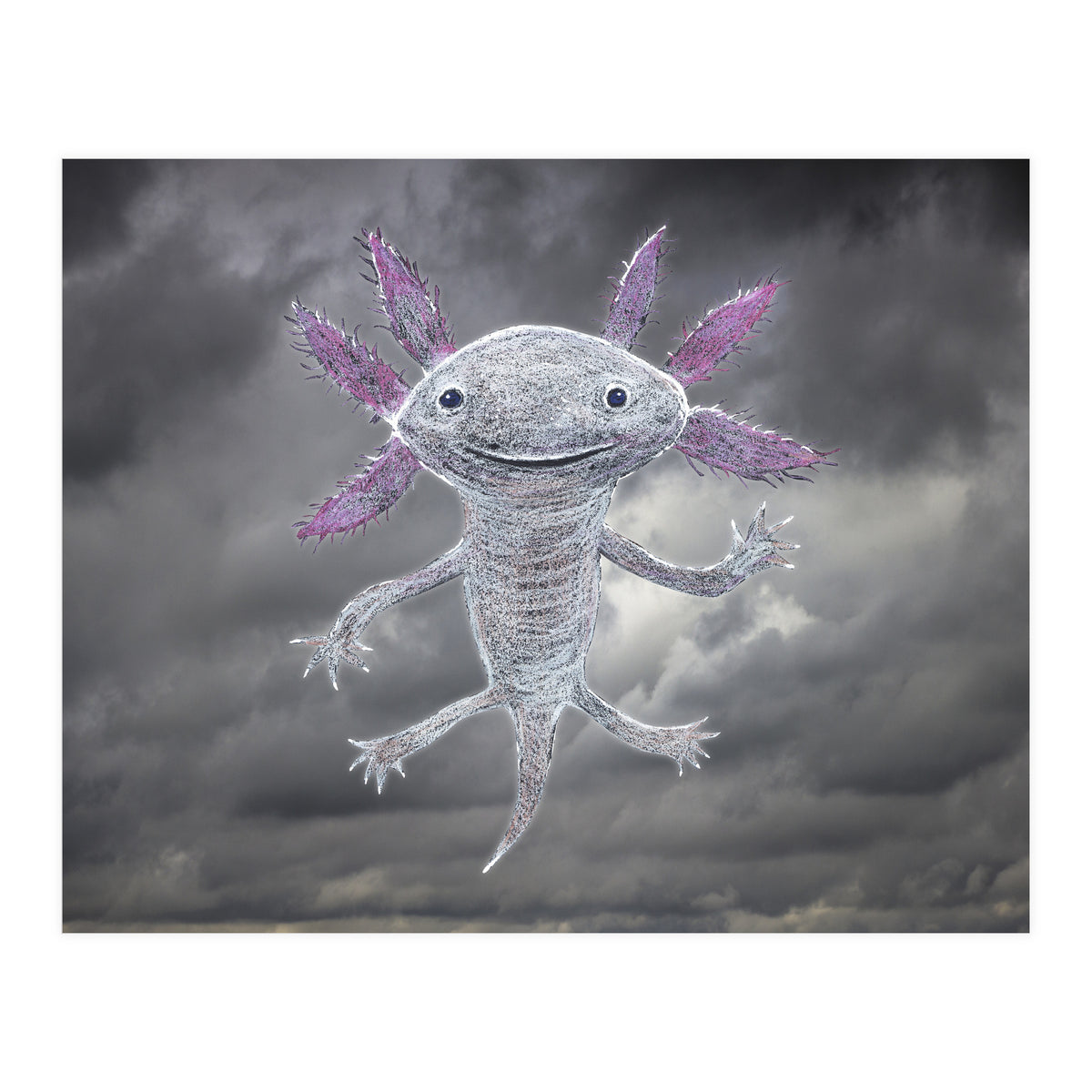 Axolotl god (Print Only)