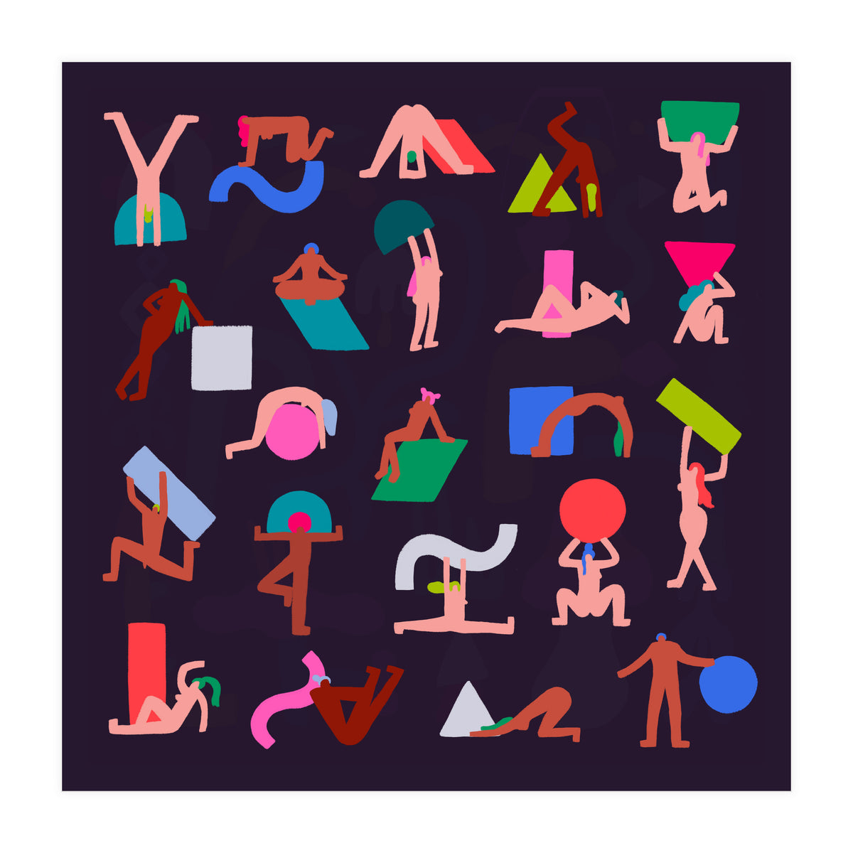 Free The Shape Free The People (Print Only)