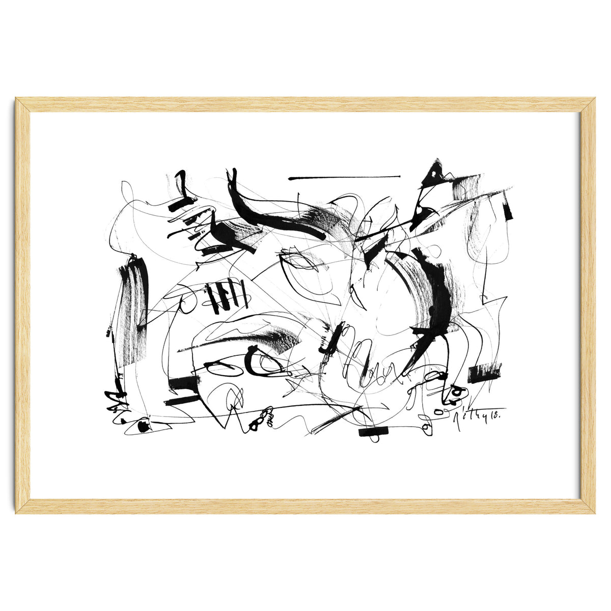 Crushed by a Bull - b&w