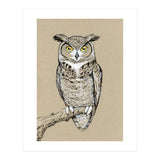 Great horned owl (Print Only) thumbnail