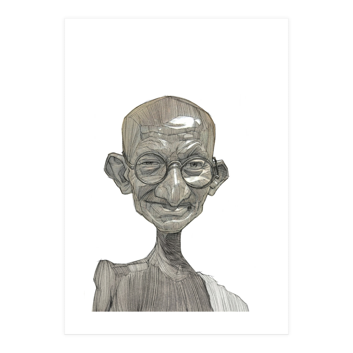 Mahatma Gandhi (Print Only)