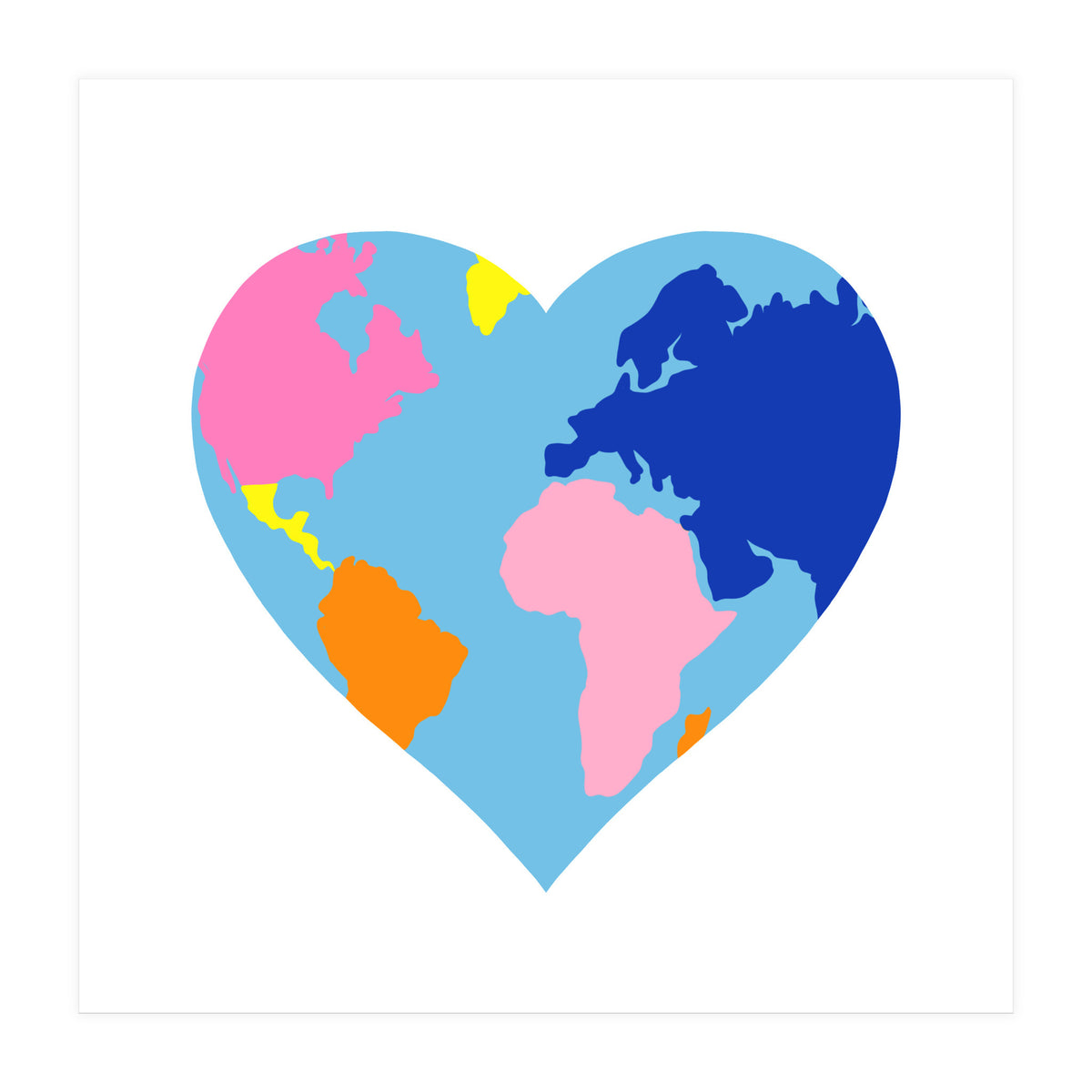 Love Our Planet Square (Print Only)