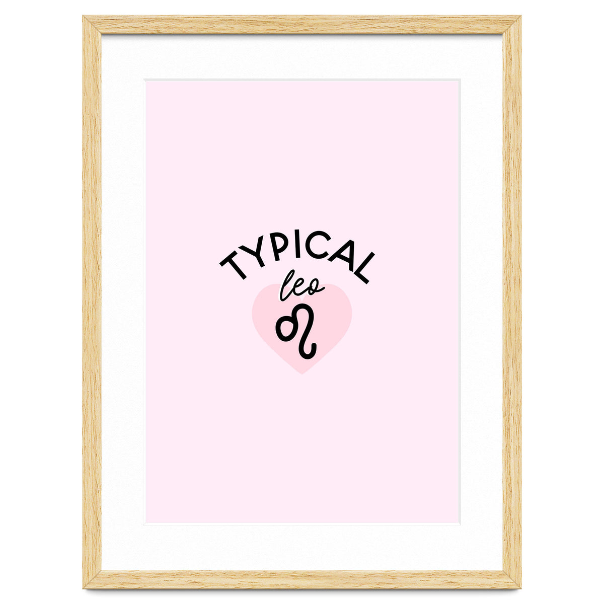 Typical Leo Horoscope Print