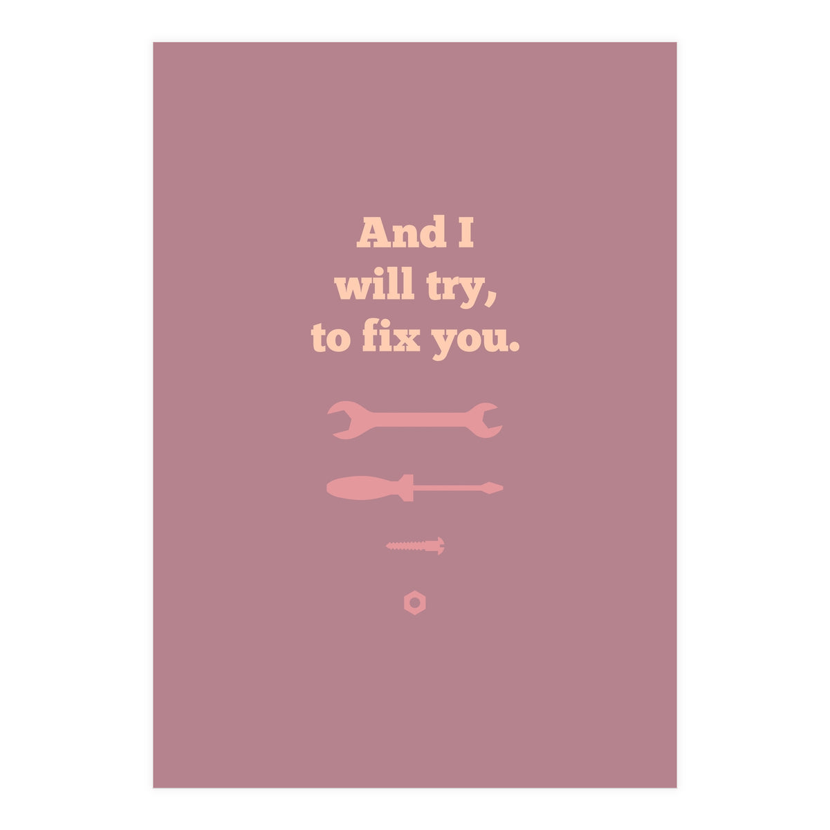 Fix You (Print Only)