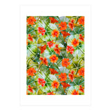 Nasturtiums watercolor 01 (Print Only) thumbnail