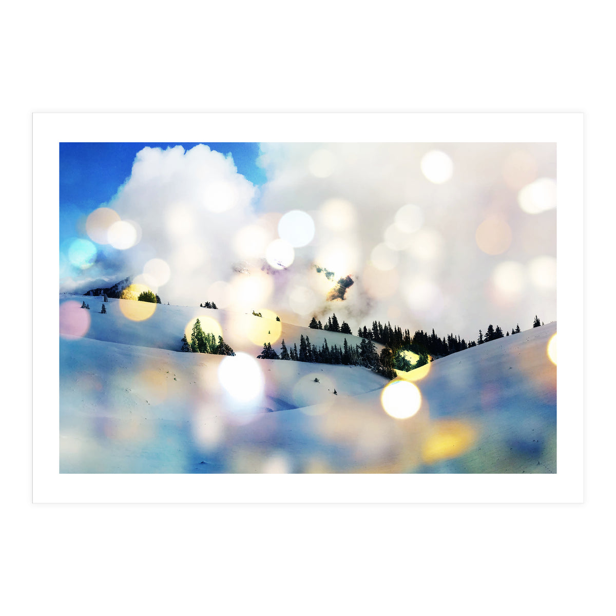 Mgic In The Snow (Print Only)