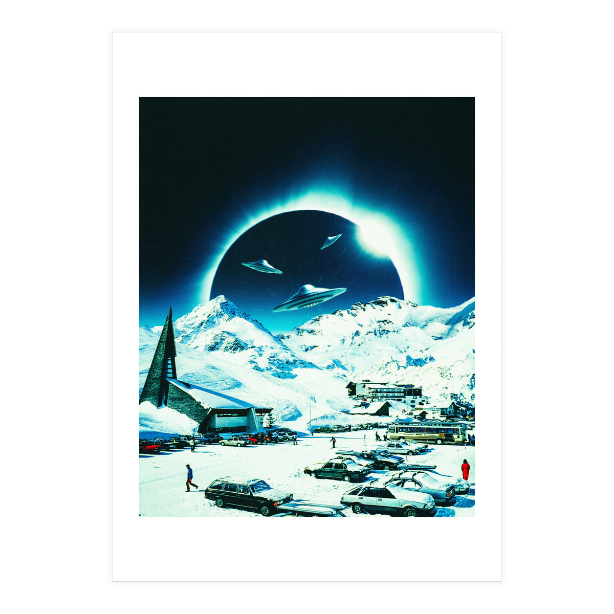 Winter Space Invasion (Print Only)