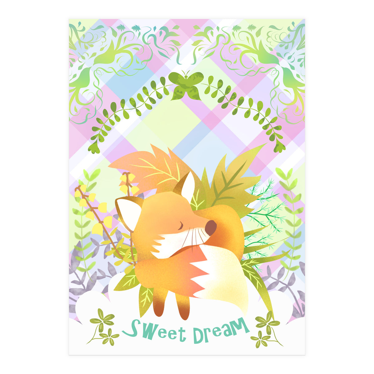Sweet Dream Fox (Print Only)