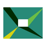 Geometric Shapes No. 27 - green, yellow & lime (Print Only) thumbnail