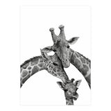 Giraffe Family (Print Only) thumbnail
