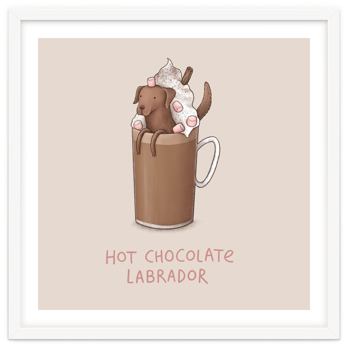 Hot Chocolate Labrador