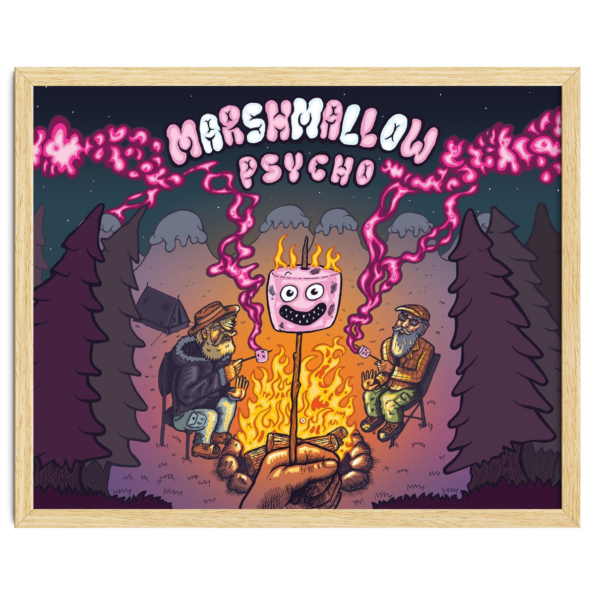 Marshmallow Psycho 12.3% ABV Bourbon Barrel Aged Marshmallow Stout