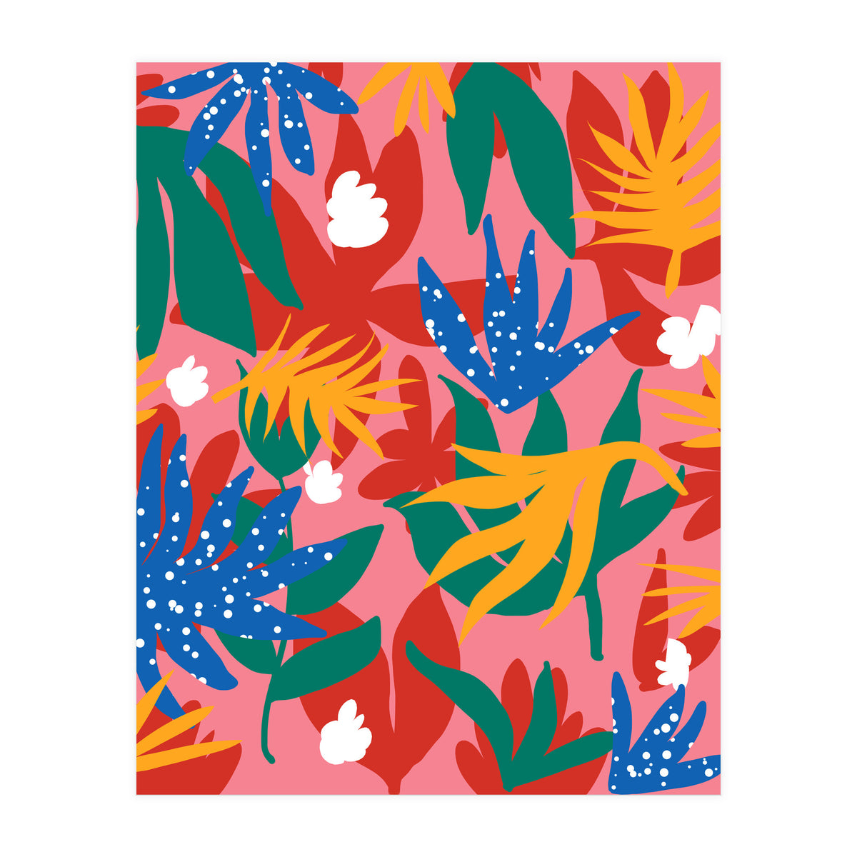 Blush In The Jungle (Print Only)