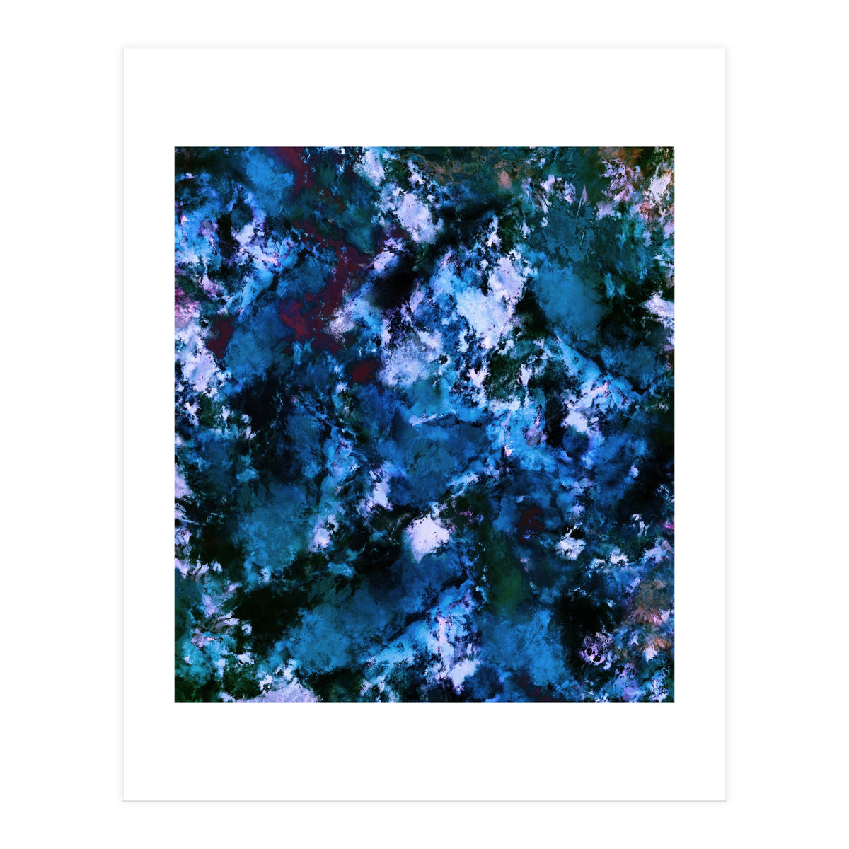 Smouldering Blue (Print Only)