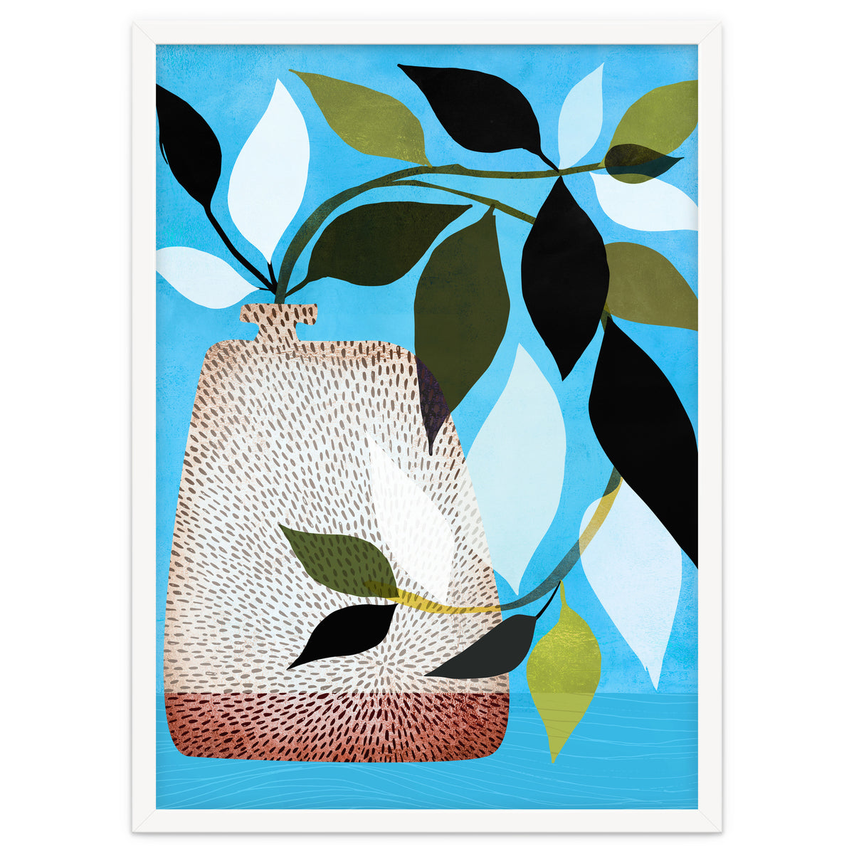 Tropical Ivy + Blue Sky