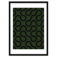 My Favorite Geometric Patterns No.33 - Deep Green