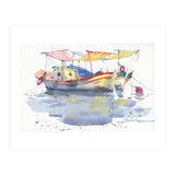 Pleasure boats paintings (Print Only) thumbnail