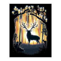 Deer God Please Save Our Forest (Print Only)