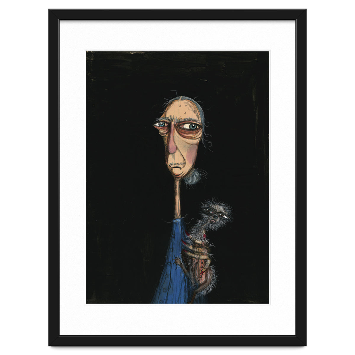 Woman Holding A Chihuahua