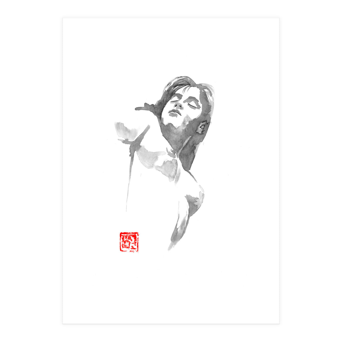 Sleeping Nude (Print Only)