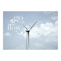 go with the flow (Print Only)