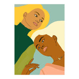 Two Souls One Body I #illustration painting (Print Only) thumbnail