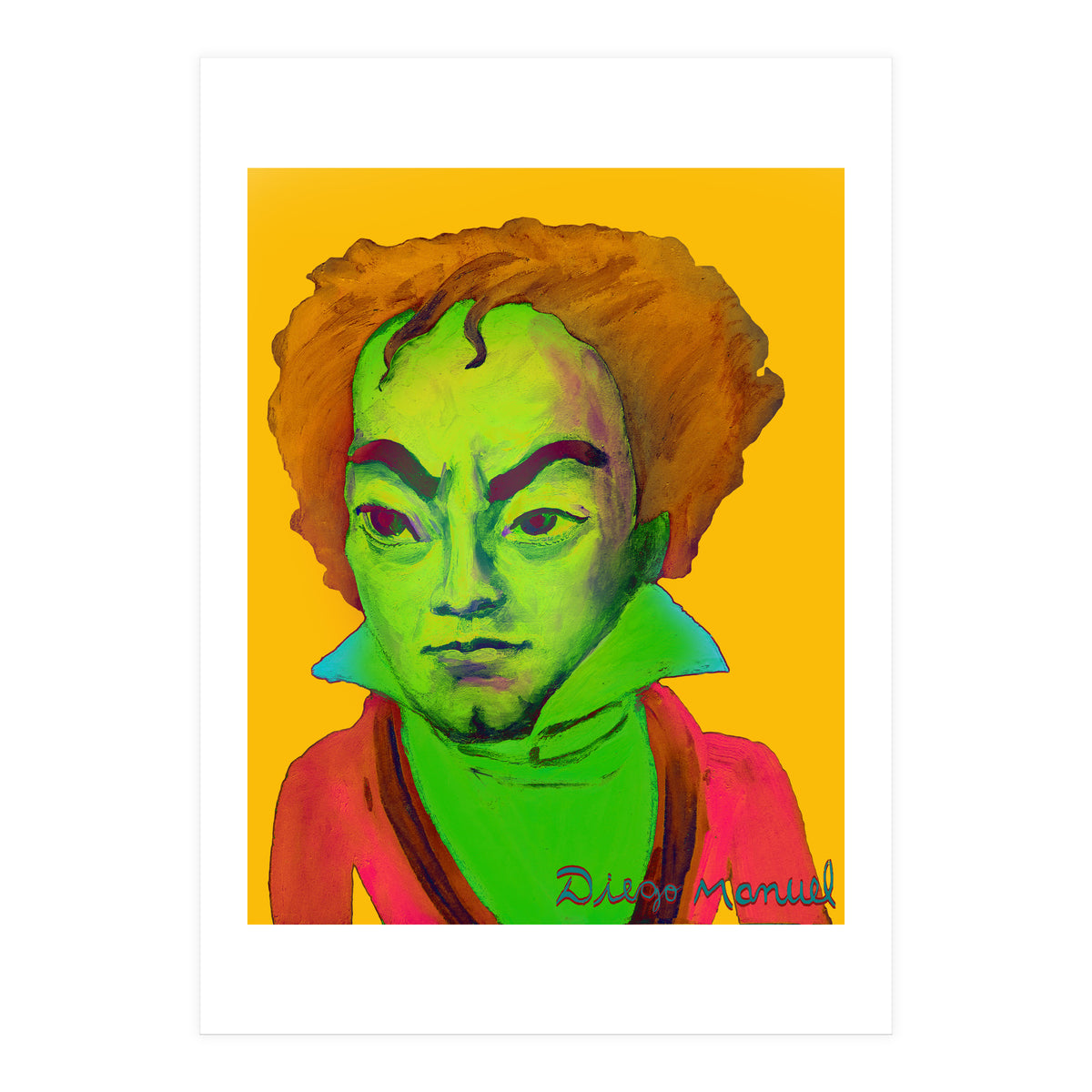 Beethoven Multicolor 3 (Print Only)