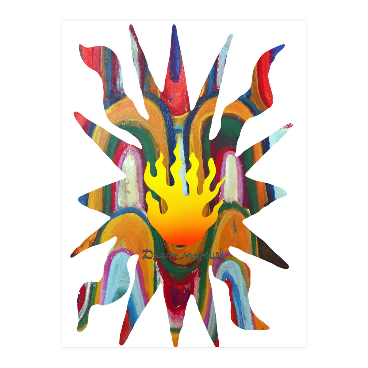 Fuego 33 Copia (Print Only)