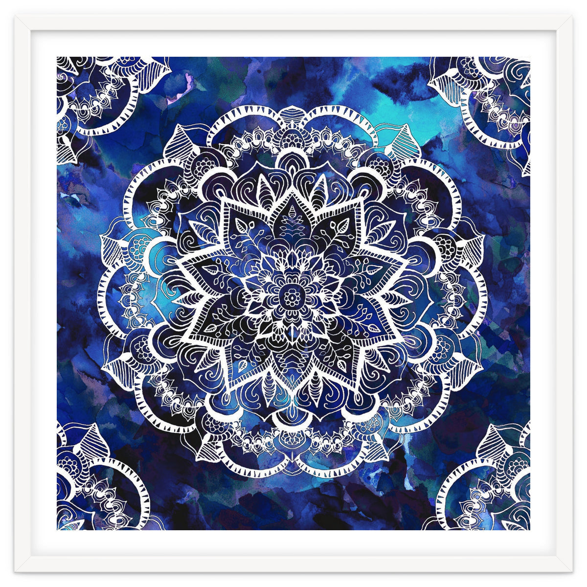 Queen Starring of Mandalas Navy