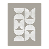 Mid-Century Modern No.17 - Woodblock Print (Print Only) thumbnail