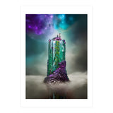 Cosmic Gemstone and Glass \|/ Universe (Print Only) thumbnail