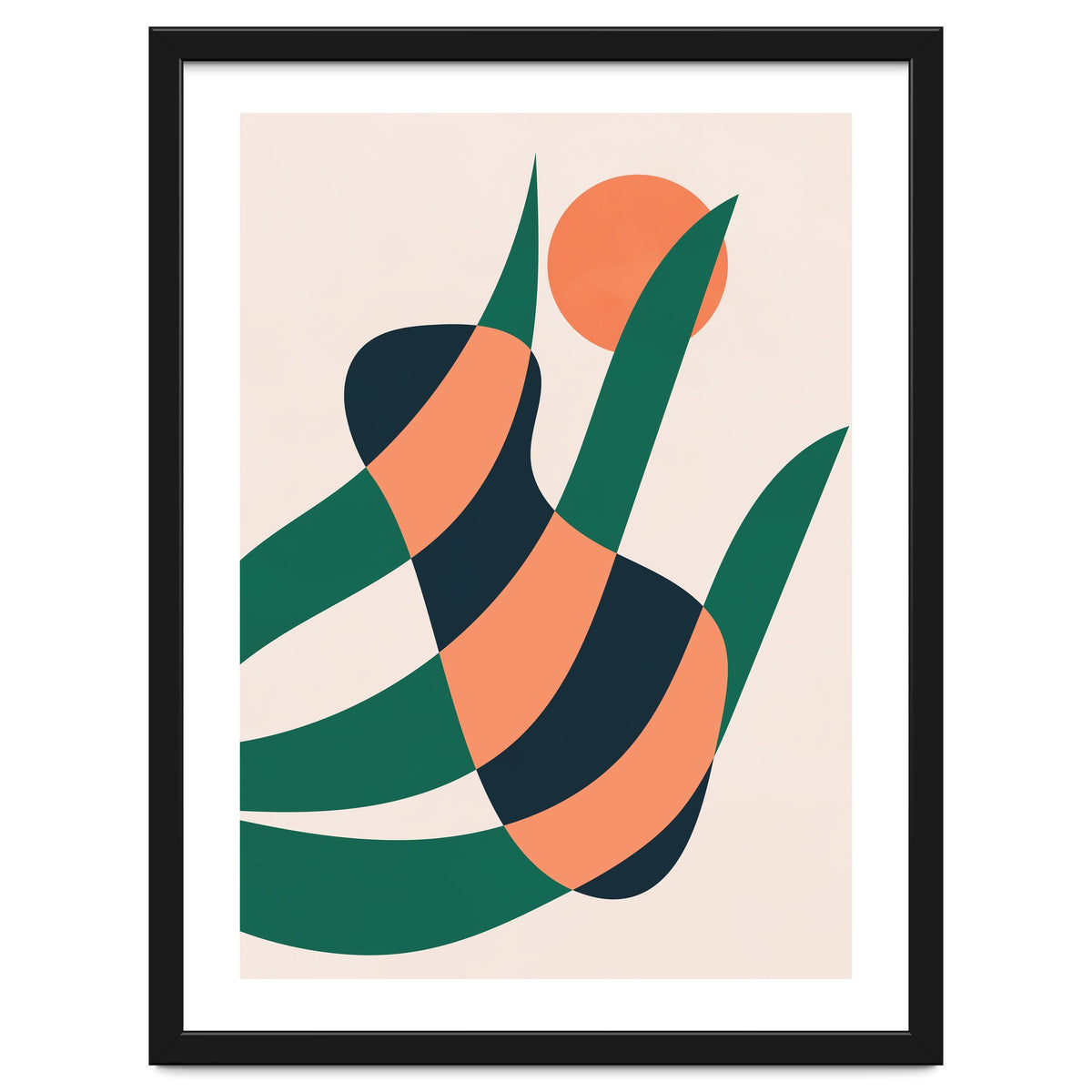 Botanical Plant Geometric Art