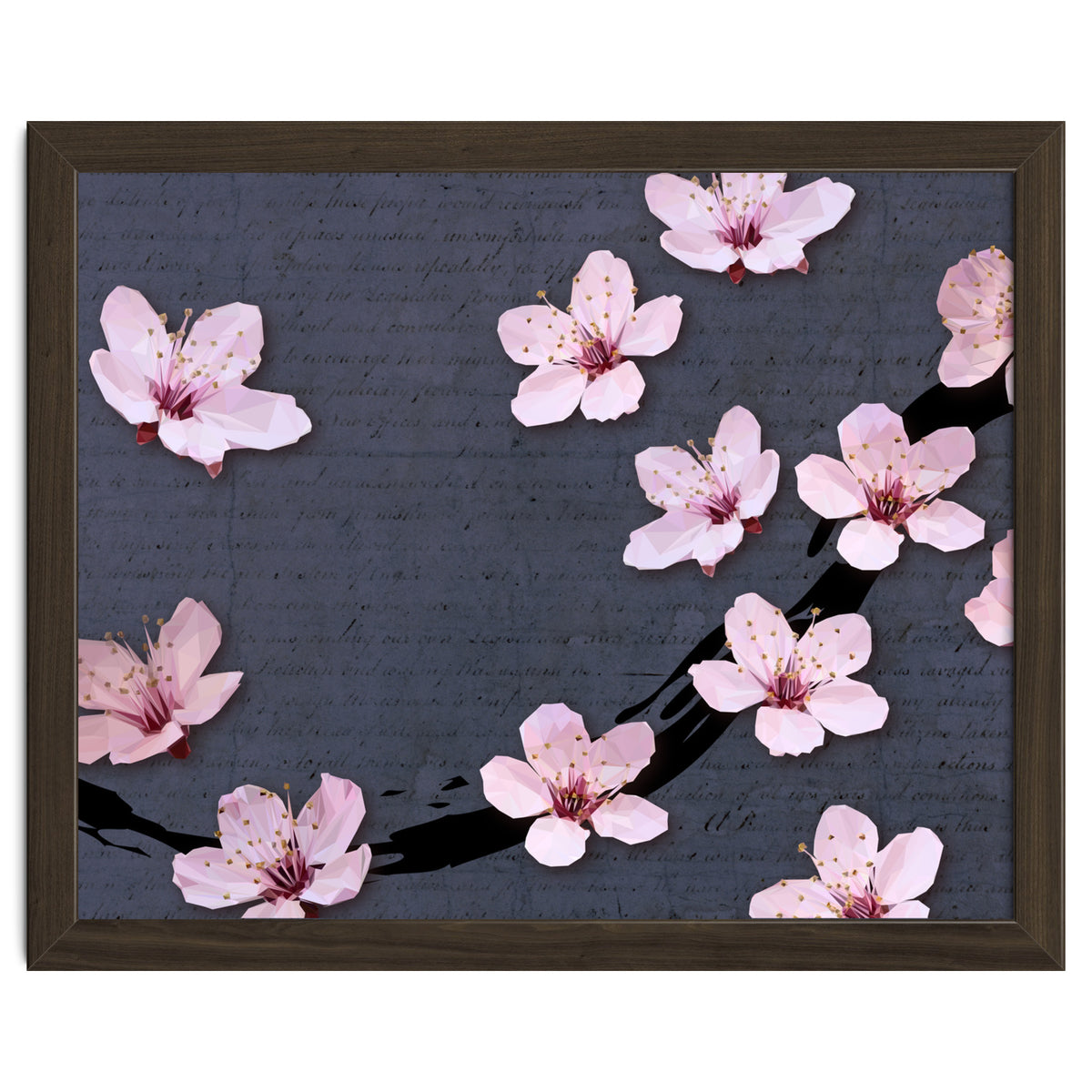 Triangulated Cherry Blossoms