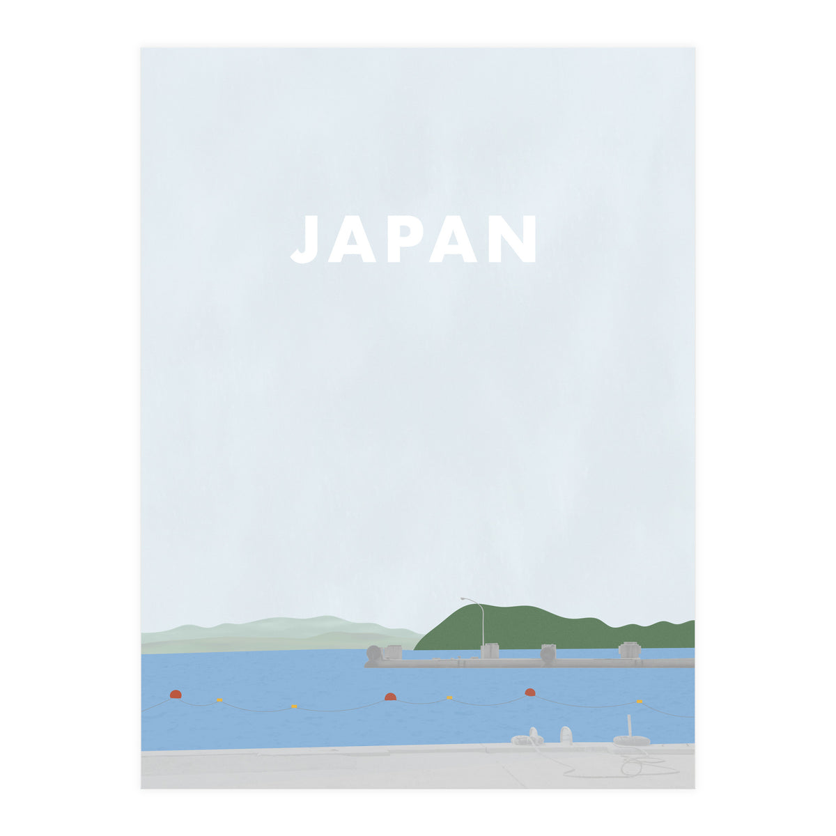 Japan - Travel Landscape -  (Print Only)