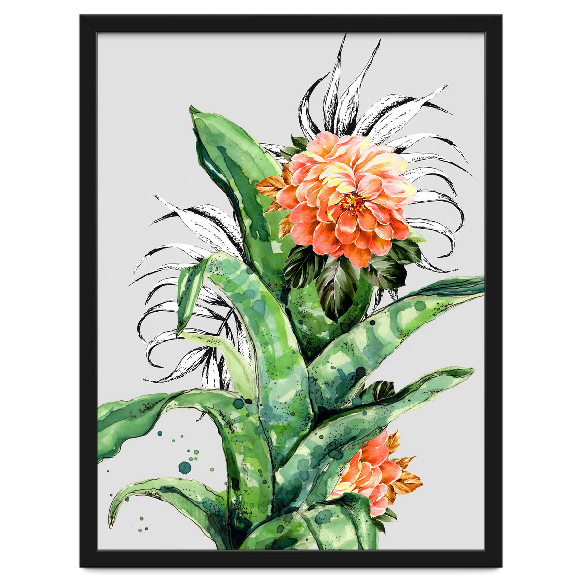 Collage of florid nature