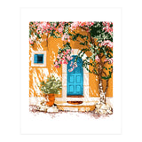 Oh The Places You Will Go, Spanish Bougainvillea Villa (Print Only) thumbnail