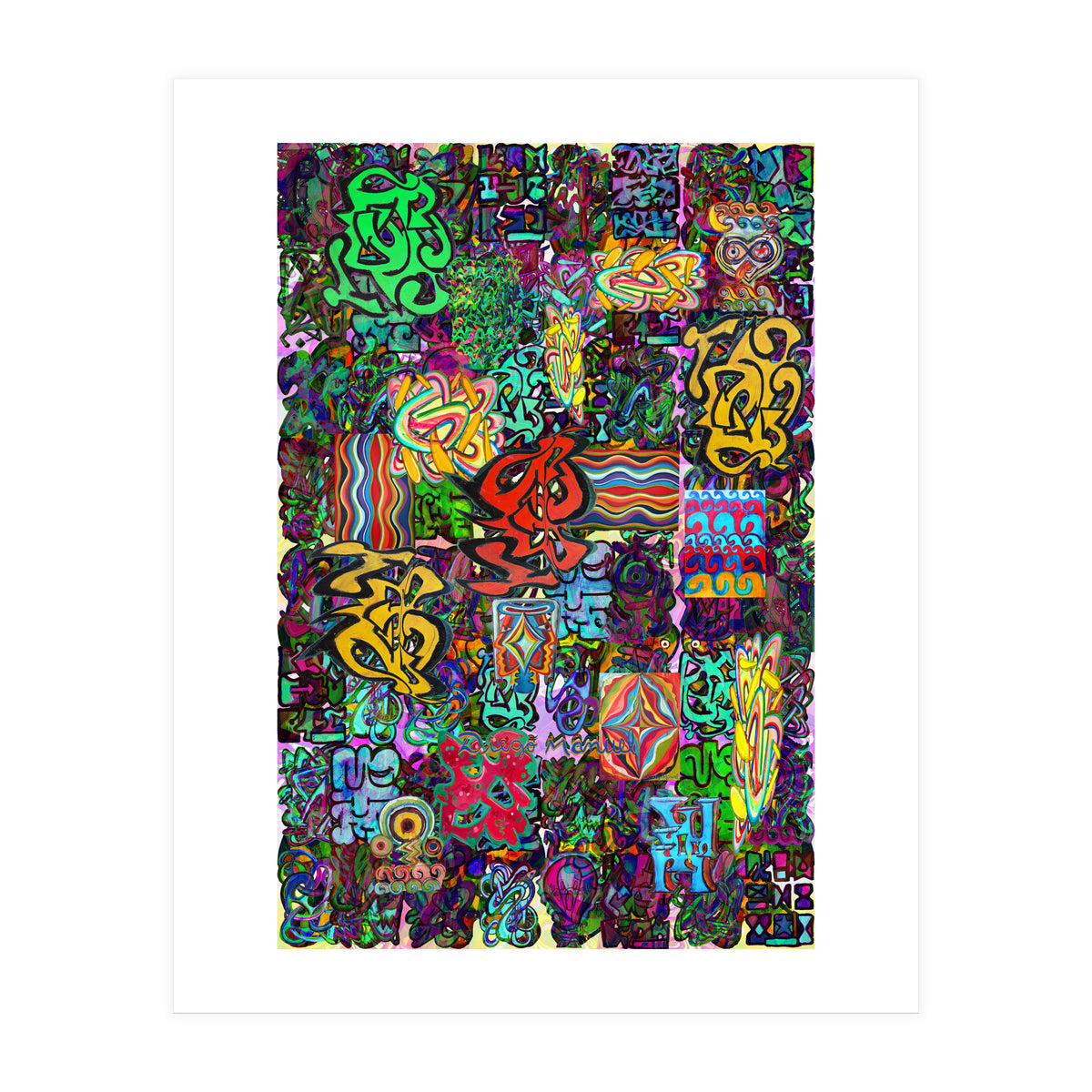 Graffiti Digital 2022 420 (Print Only)