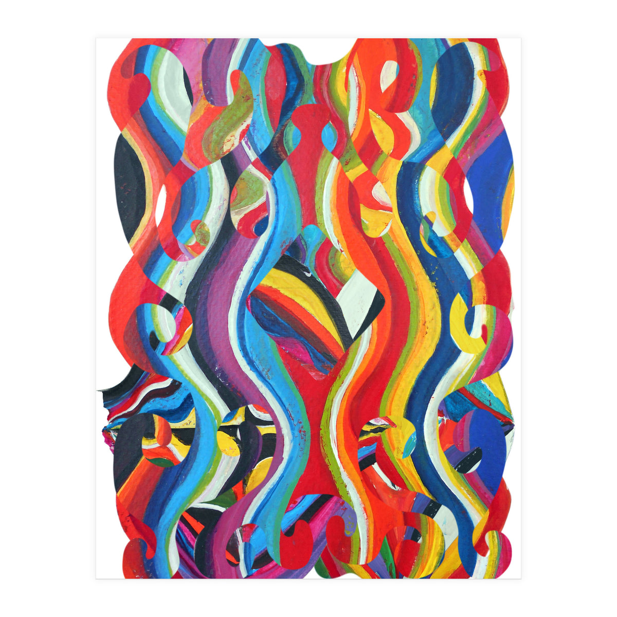 Pop Abstract Asimetrico 21 Copia (Print Only)