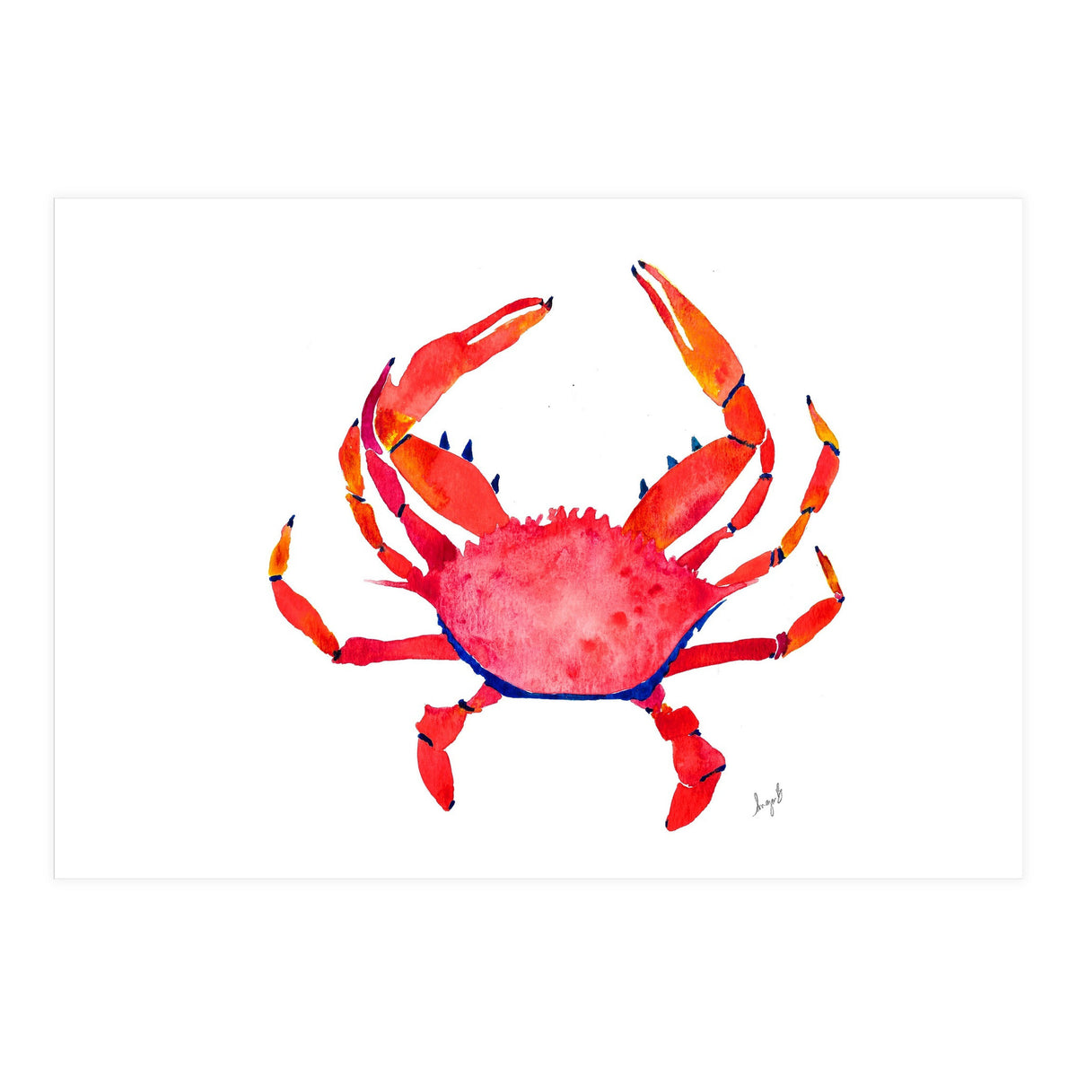 Red Crab (Print Only)