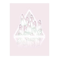 Crystals Pink (Print Only)
