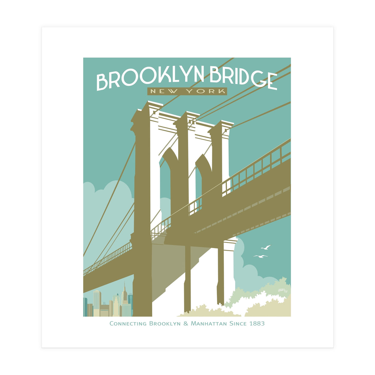 Brooklyn Bridge (Print Only)