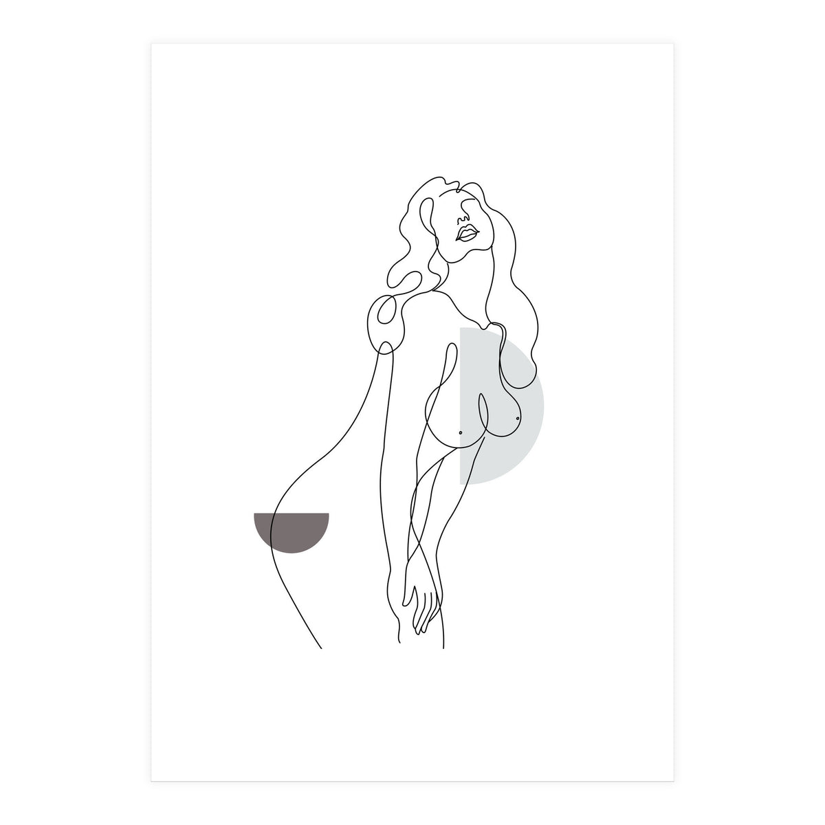 Wake woman b (Print Only)