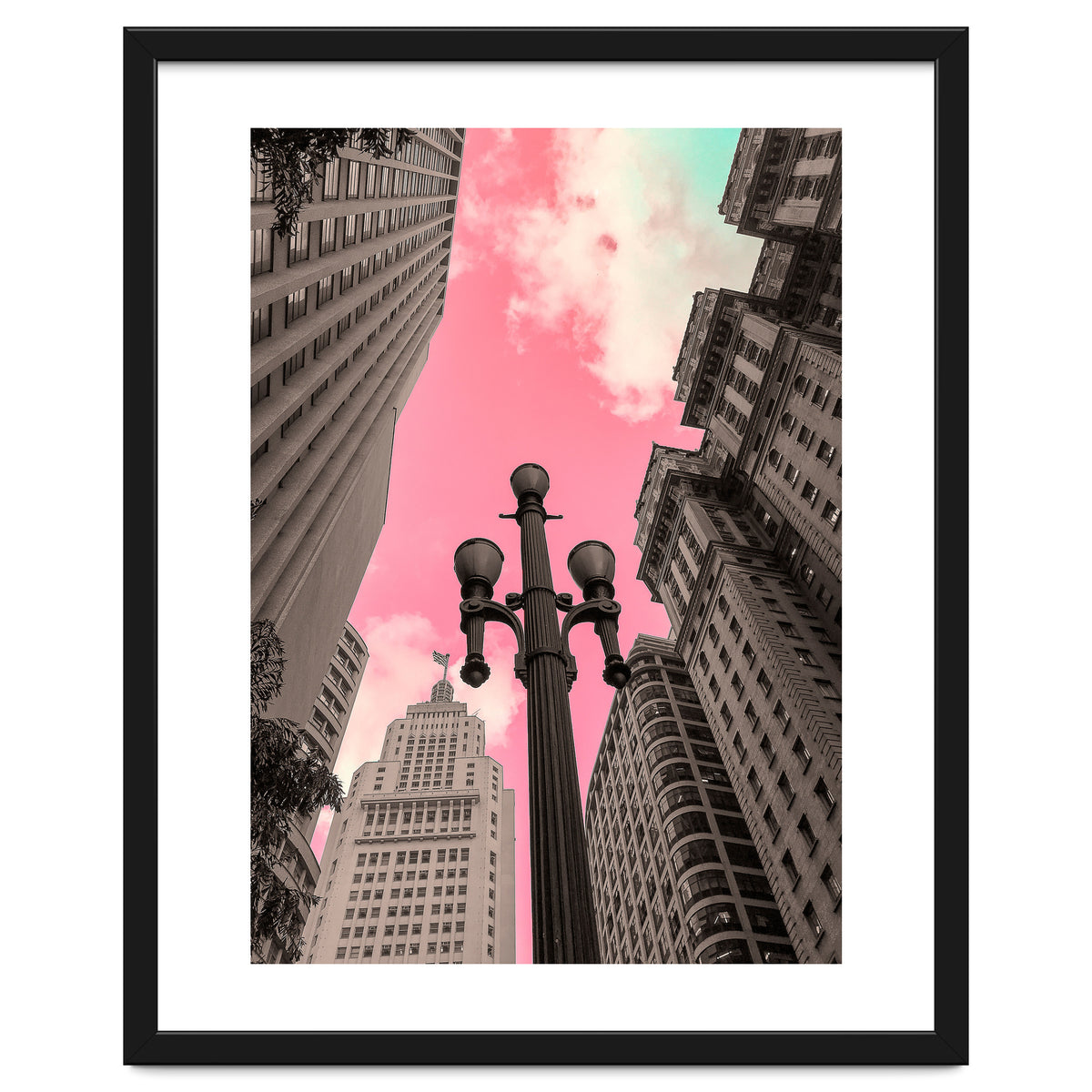 Pink Sky in São Paulo - Downtown